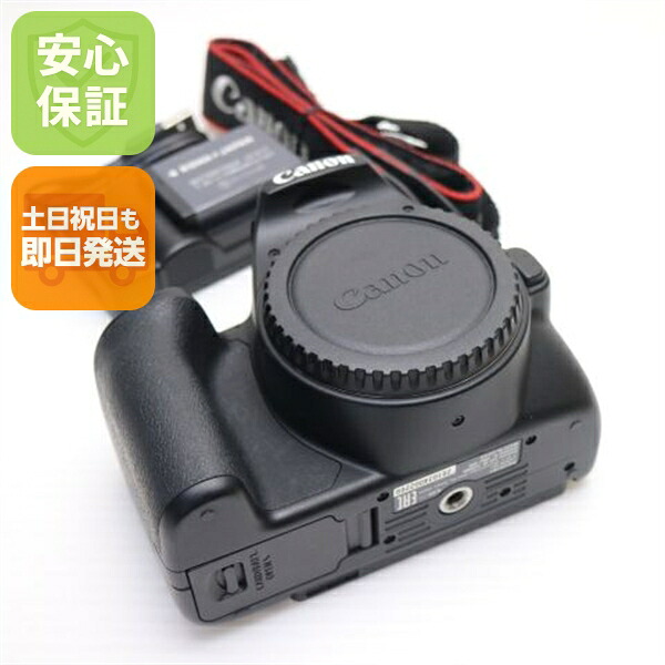 【中古】 新品同様 EOS Kiss X10 ブラック 安心保証 即日発送 本体 デジタル一眼レフ 土日祝発送OK|エムティーエム