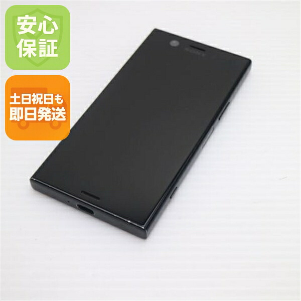 【中古】 美品 SO-02K Xperia XZ1 Compact ブラック スマホ 安心保証 即日発送 スマホ 中古本体 白ロム 中古 DoCoMo SONY 土日祝発送OK｜エムティーエム 5,893円