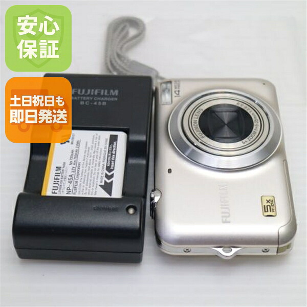 【中古】 超美品 FinePix JX280 シャンパンゴールド 安心保証 即日発送 FUJIFILM デジカメ デジタルカメラ 本体 土日祝発送OK|エムティーエム