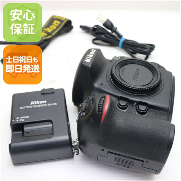 【中古】 超美品 Nikon D800 ブラック ボディ 安心保証 即日発送 デジ1 Nikon デジタルカメラ 本体 土日祝発送OK｜エムティーエム