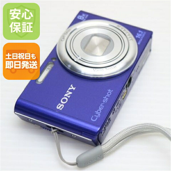 【中古】 超美品 DSC-W730 Cyber-shot ブルー 安心保証 即日発送 デジカメ SONY 本体 土日祝発送OK|エムティーエム