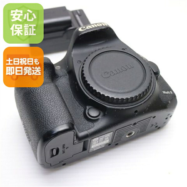 【中古】 美品 EOS 7D Mark II ブラック 安心保証 即日発送 一眼レフ Canon 本体 土日祝発送OK｜エムティーエム