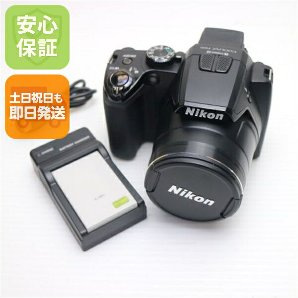 【中古】 超美品 COOLPIX P100 ブラック 安心保証 即日発送 Nikon デジカメ デジタルカメラ 本体 土日祝発送OK｜エムティーエム