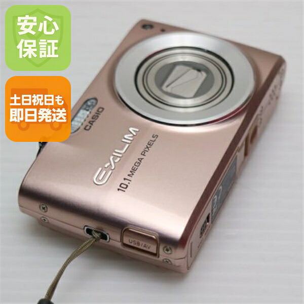 【中古】 超美品 EX-Z300 ピンクゴールド 安心保証 即日発送 CASIO EXILIM デジカメ 本体 土日祝発送OK｜エムティーエム