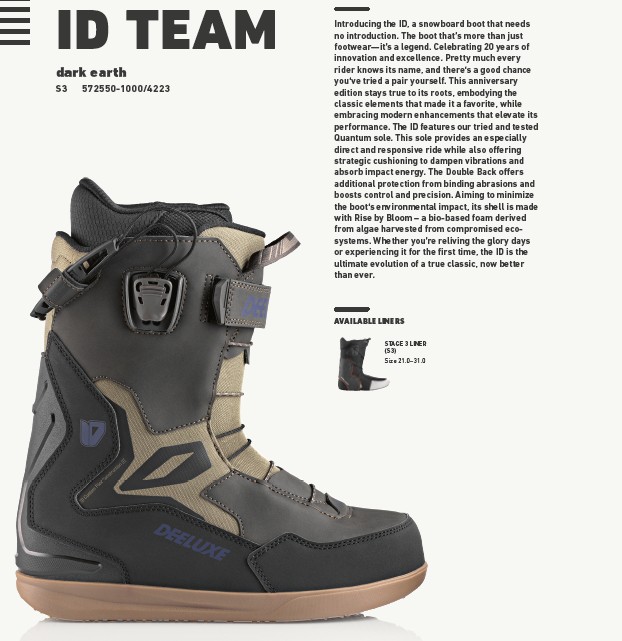 楽天市場】【新品未使用】25-26 DEELUXE BOOTS NOMAD S3 MARS TREK