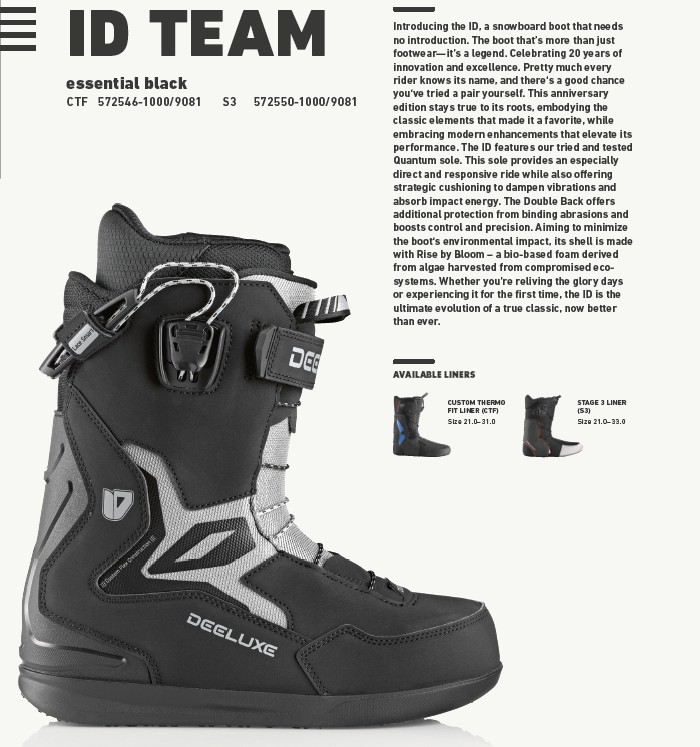 楽天市場】【新品未使用】25-26 DEELUXE BOOTS NOMAD S3 MARS TREK