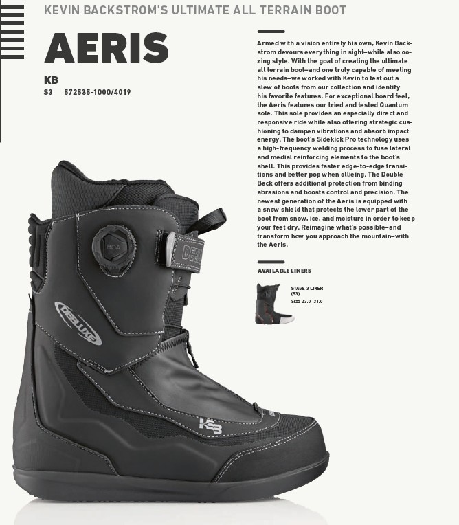 楽天市場】【新品未使用】25-26 DEELUXE BOOTS ARETH RIN S3 BROWN