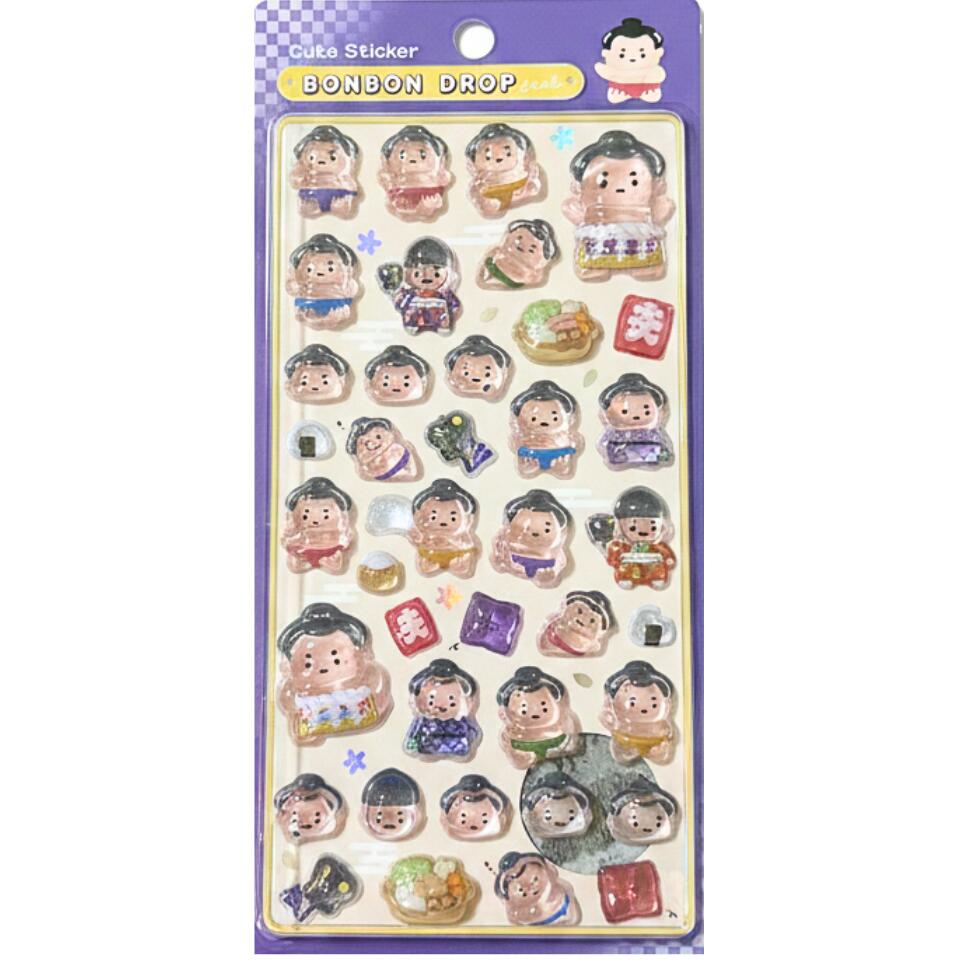 和柄・選択】ボンボンドロップシール 和柄 ステッカー BONBON DROP