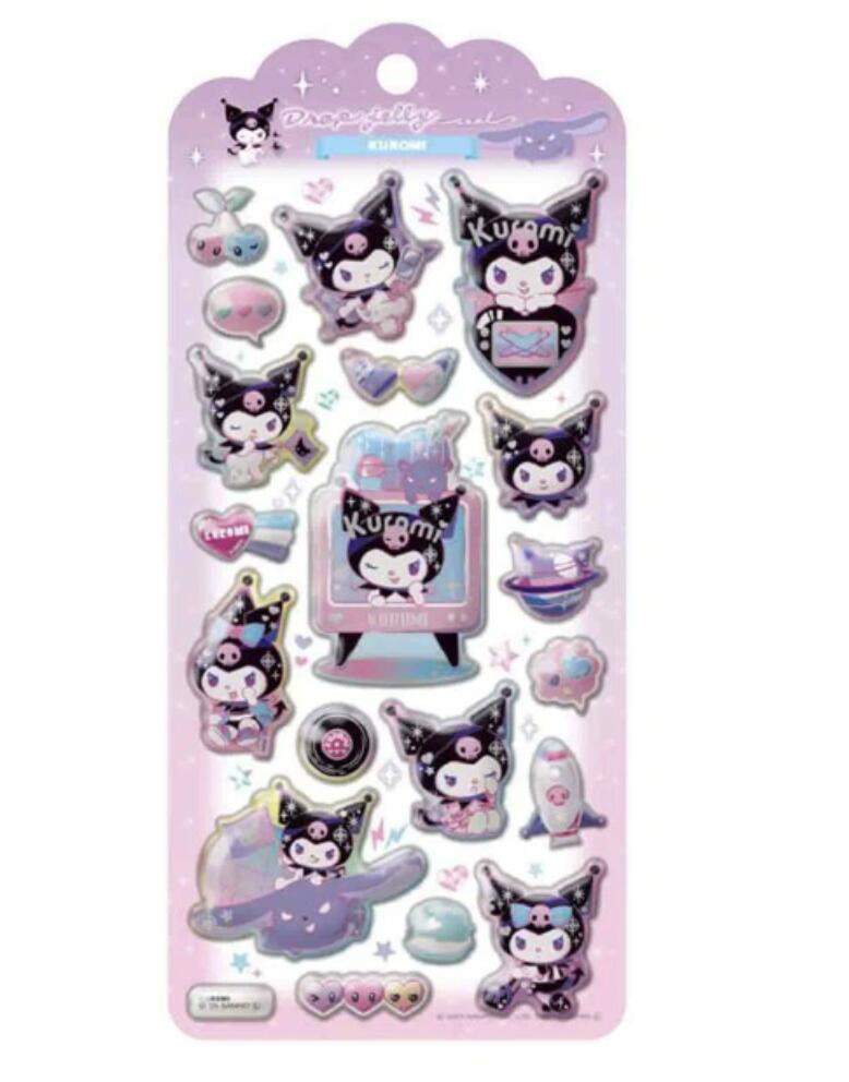 楽天市場】シール クロミ サンリオキャラクターズ ドロップジェリー