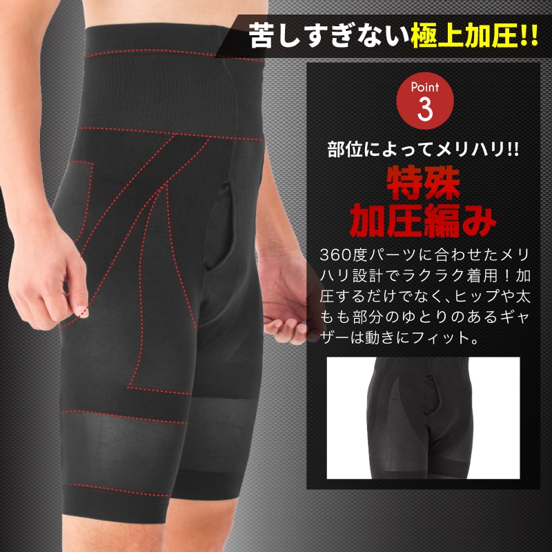 使えるクーポン配布中!パワーズドクター加圧スパッツ加圧タイツ男性補正下着加圧インナー腹筋筋トレお腹引き締め姿勢矯正美姿勢姿勢矯正インナー引き締め筋肉ウエスト尻太もも補正テレワーク在宅ワーク