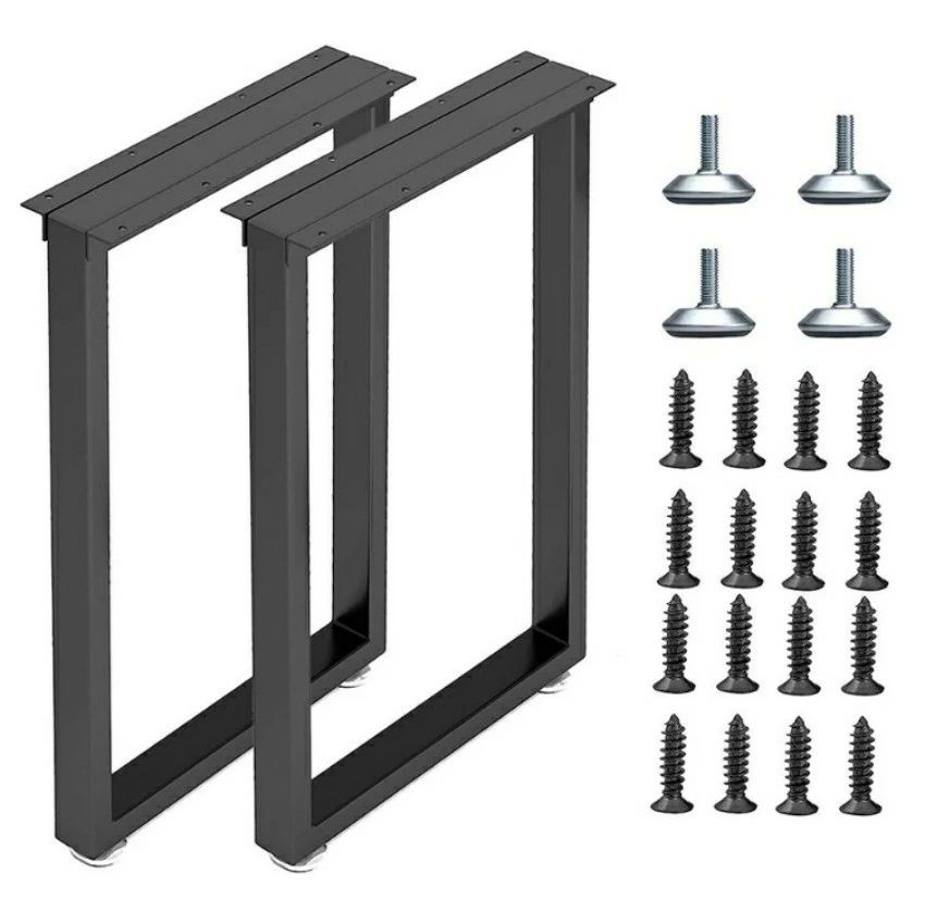 一覧表 脚 部分品 DIY 一覧表脚 2本仕掛ける高さ40糎～100糎 アイアン脚 黒 黒いこと 鉄脚 スチール写真脚 取り替え脚自作 リメイク かんたん 昼御飯一覧表 事務机 細工物事務机 一覧表用 アジャスター付き添い人