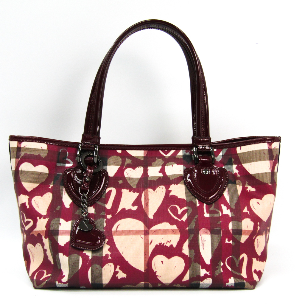 burberry patent leather tote