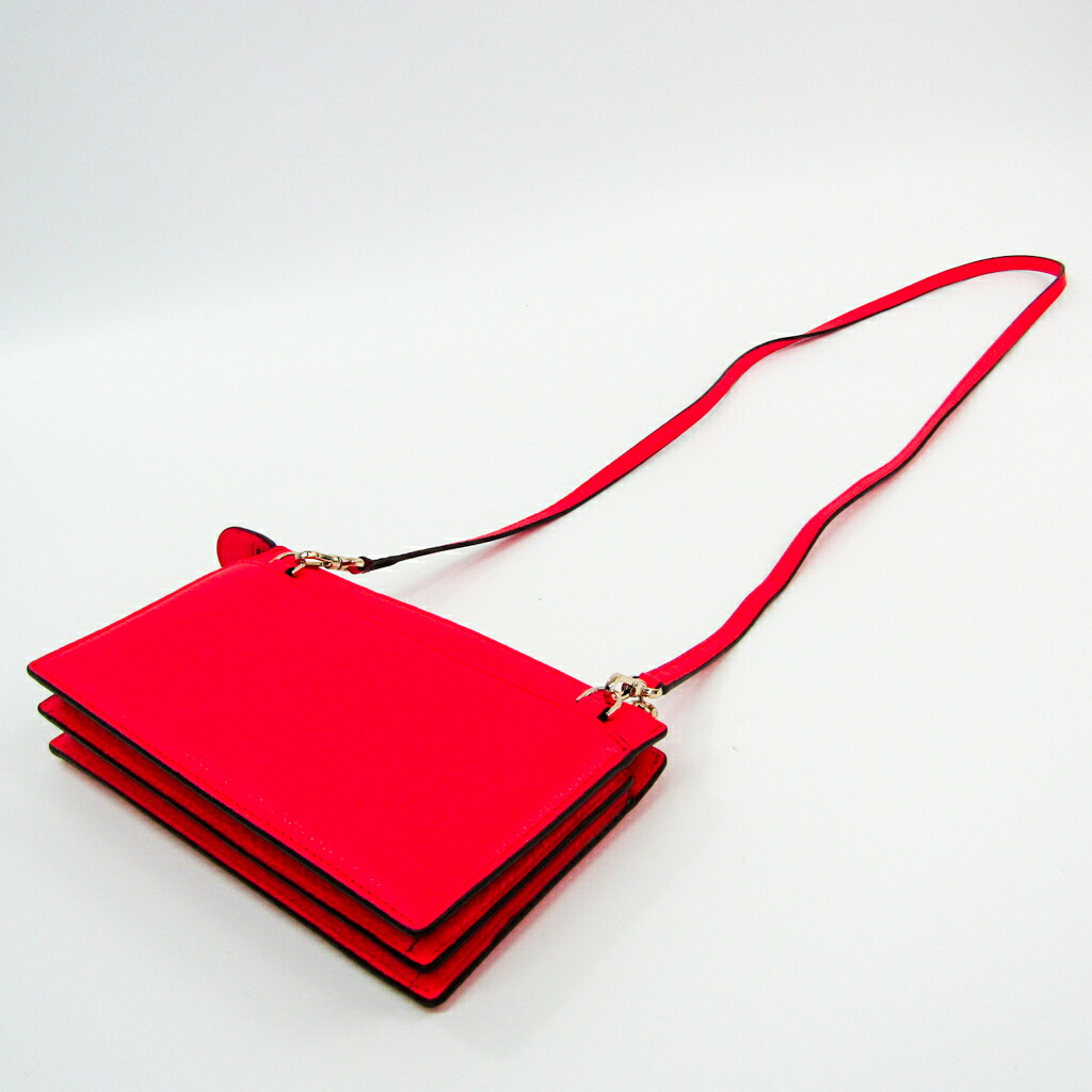 ケイト スペード Kate Spade Spade クロスボディ ジャクソン スモール タブ クロスボディ ピンクレッド Wlru5470 レディース レザー ショルダーバッグ ピンクレッド 中古 Elady