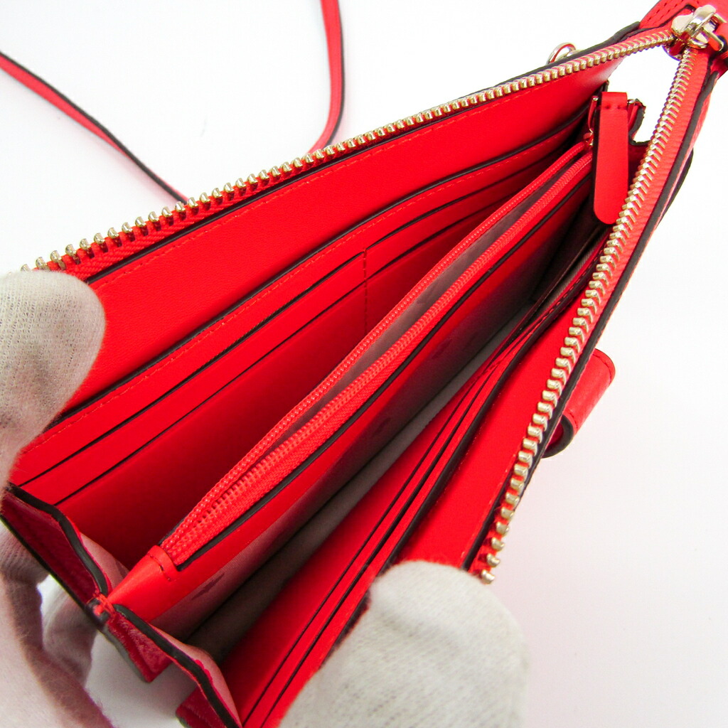 ケイト スペード Kate Spade Spade クロスボディ ジャクソン スモール タブ クロスボディ ピンクレッド Wlru5470 レディース レザー ショルダーバッグ ピンクレッド 中古 Elady