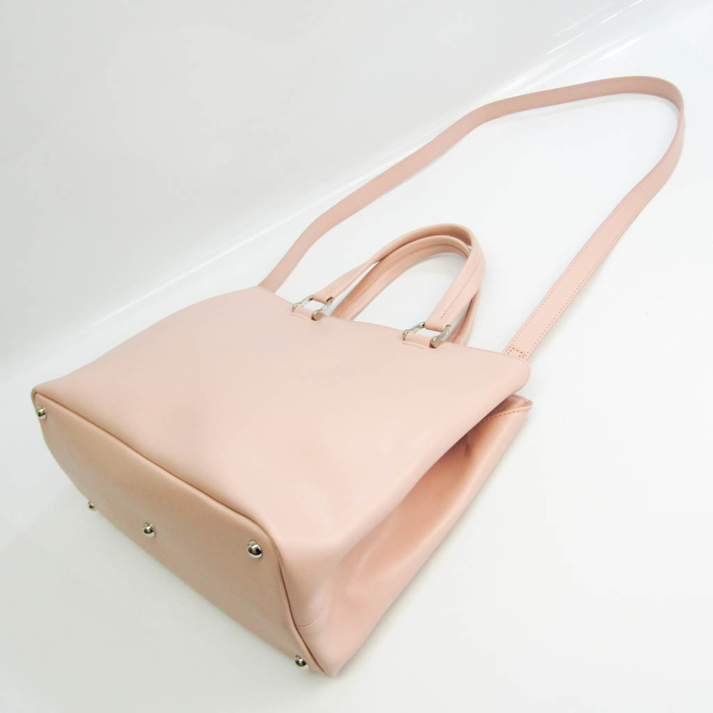 ロンシャン Longchamp Honore 1286 1 507 レディース 革 ハンドバッグ ショルダーバッグ 照明石竹色 中古 Colegiovictorhugo Cl