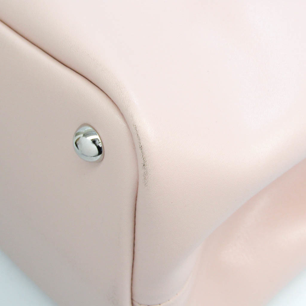 ロンシャン Longchamp Honore 1286 1 507 レディース 革 ハンドバッグ ショルダーバッグ 照明石竹色 中古 Colegiovictorhugo Cl