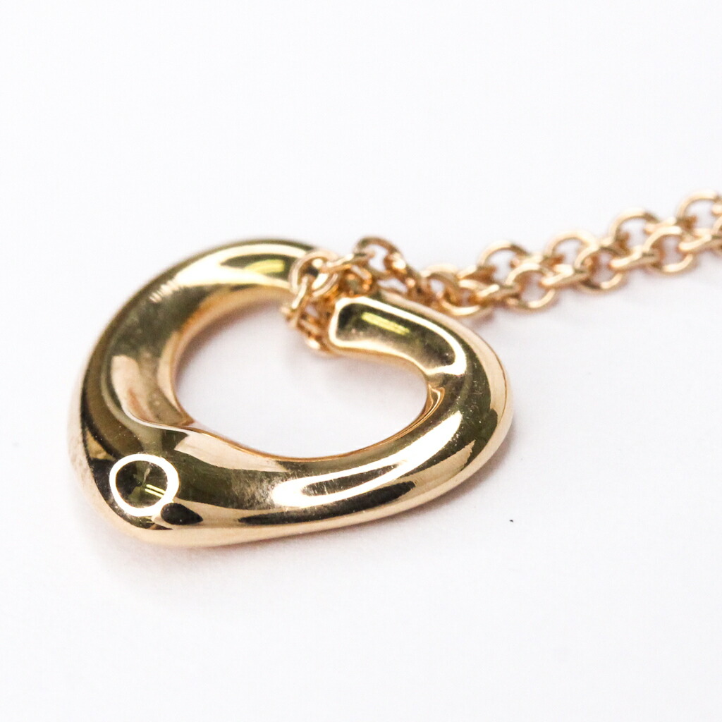 ティファニー Tiffany オープンハート K18 ピンクゴールド ローズゴールド Pg レディース ネックレス ペンダント 磨き仕上げ済み 中古 Butlerchimneys Com