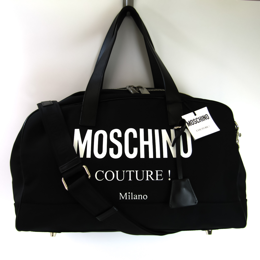 SALE／81%OFF】 限界値下 USED 本物 moschino モスキーノ 本革