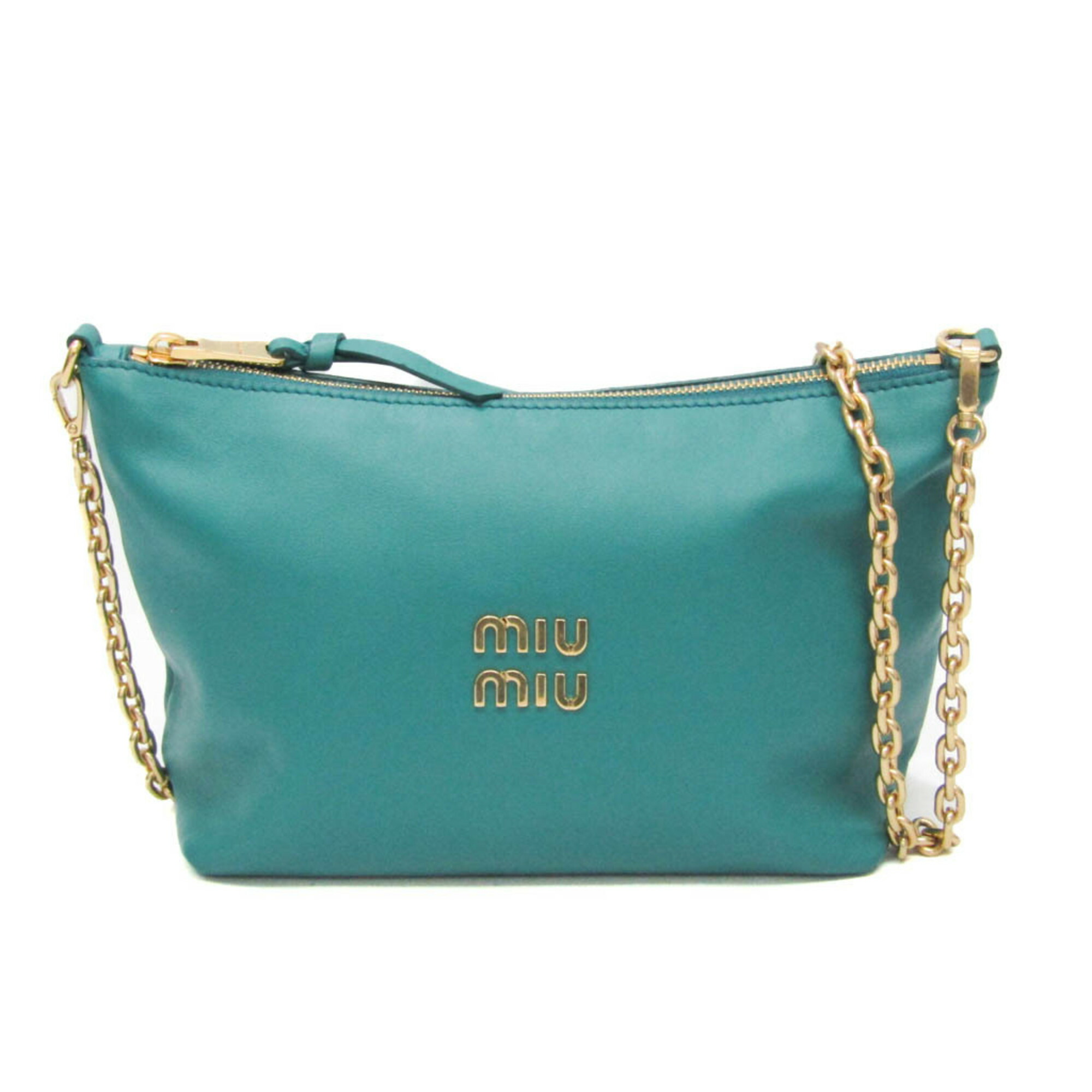 ラストチャンス【Miu Miu】ラムレザー エンボスロゴ ポーチ ラストチャンス【Miu Miu】ラムレザー エンボスロゴ ポーチ