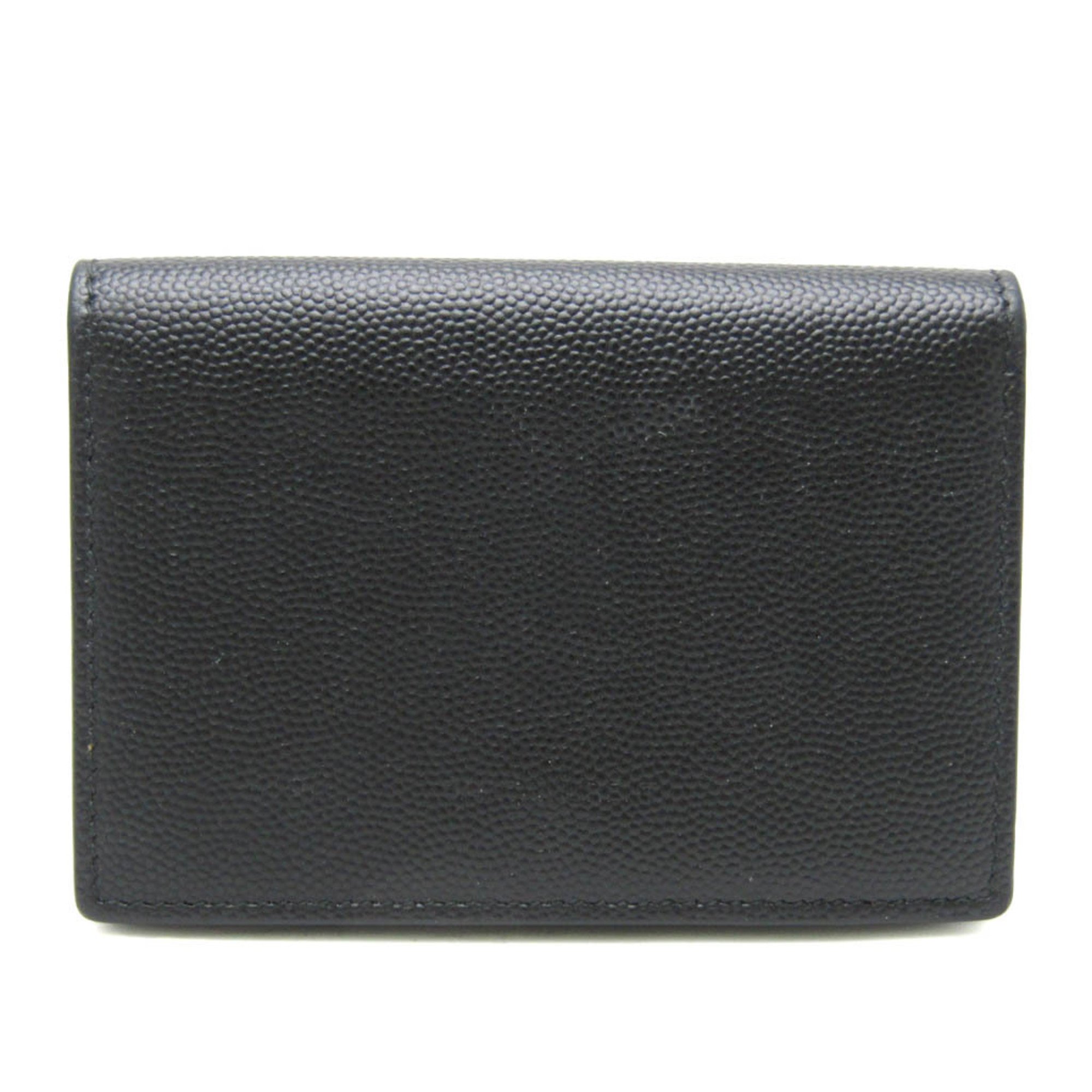 サンローラン 名刺入れ カードケース レザー 黒 ブラック ビジネスカード 並行輸入 サンローラン SAINT LAURENT 名刺入れ カードケース