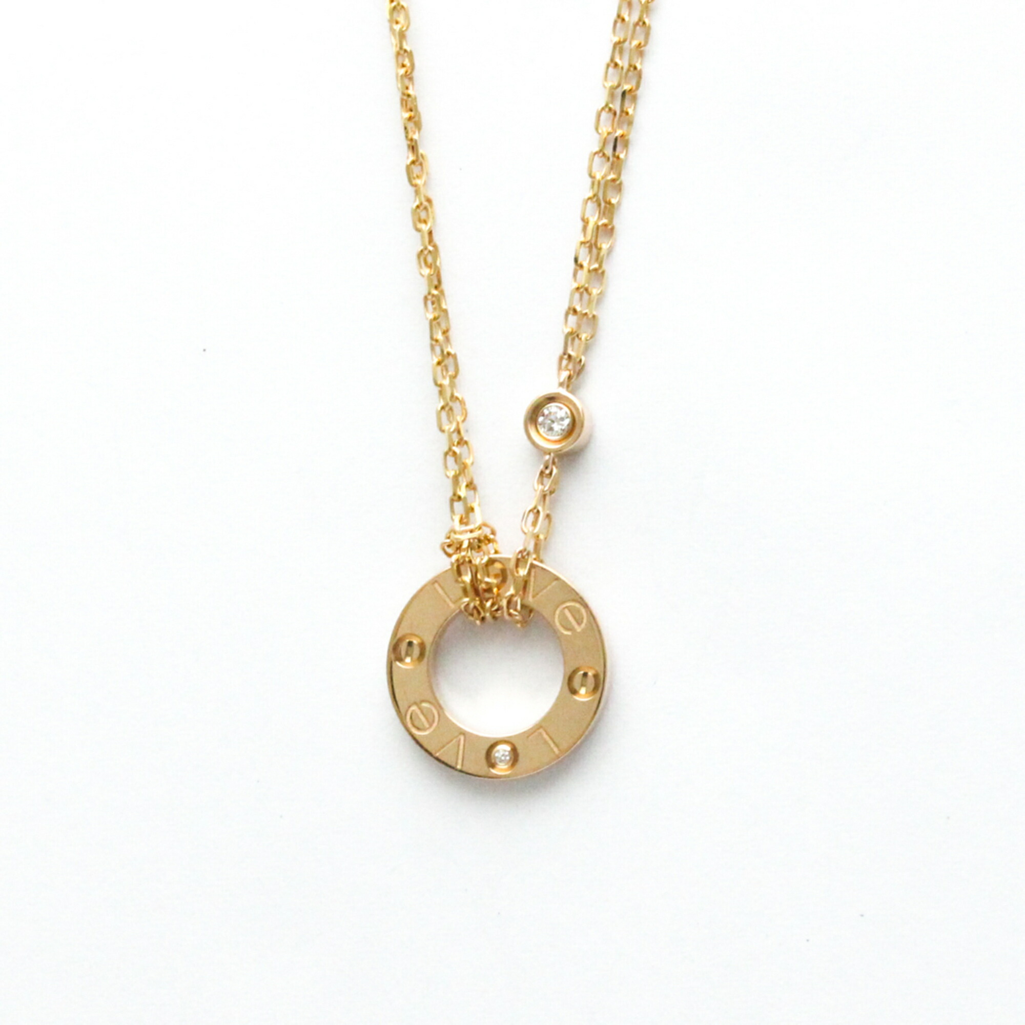 Cartier ゴールド ラウンドペンダント ネックレス 楽天市場】カルティエ(Cartier) K18イエローゴールド(K18YG