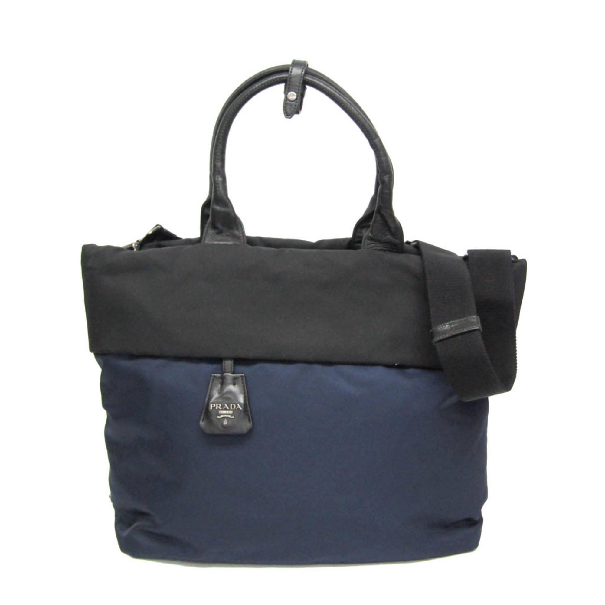 楽天市場】【布袋あり】PRADA ハンドバッグ B8496 ナイロン×レザー