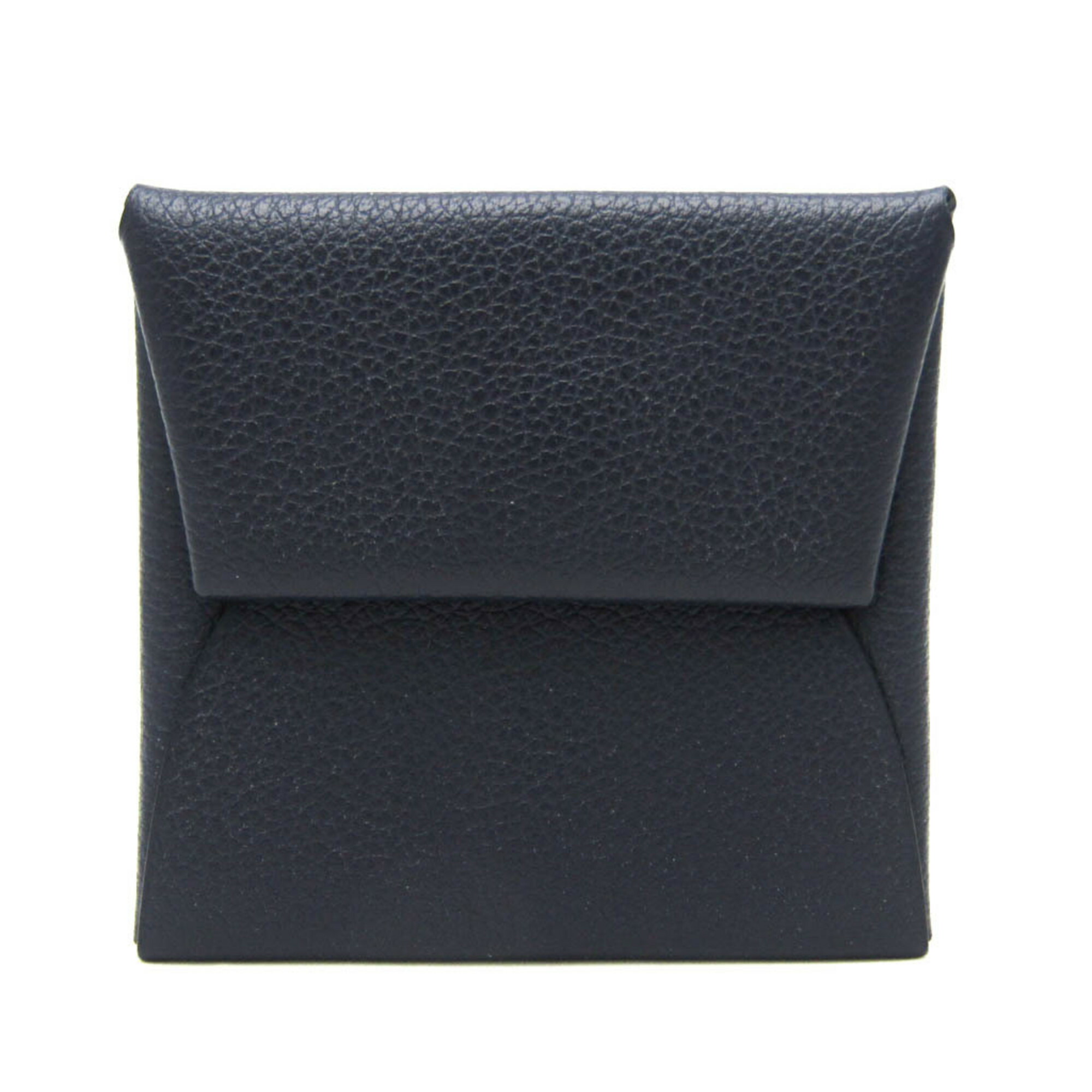エルメス(Hermes) バスティア レディース,メンズ ヴォー・エバーカラー 小銭入れ・コインケース ネイビー【中古】
