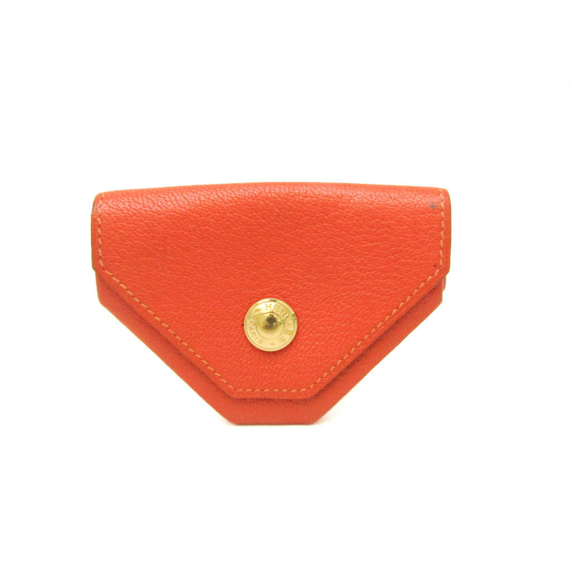 Hermès　エルメス　ルヴァンキャトル　コインケース　オレンジ　ゴールド金具 楽天市場】美品 HERMES エルメス ル ヴァンキャトル コイン