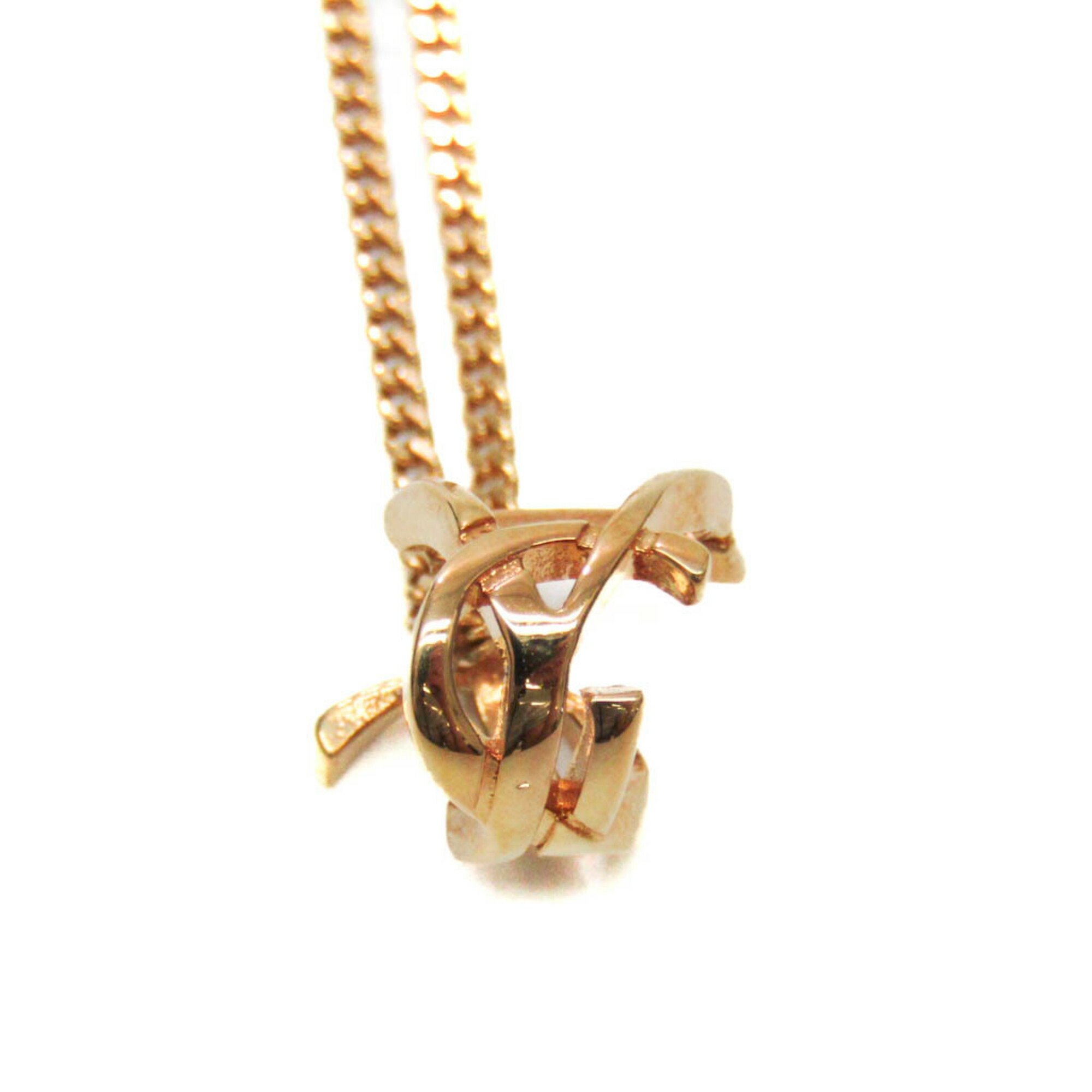 美品✨イヴサンローラン　ネックレス　ゴールド　18K GF YSL ロゴ 楽天市場】イヴ・サンローラン ロゴマーク ネックレス K18