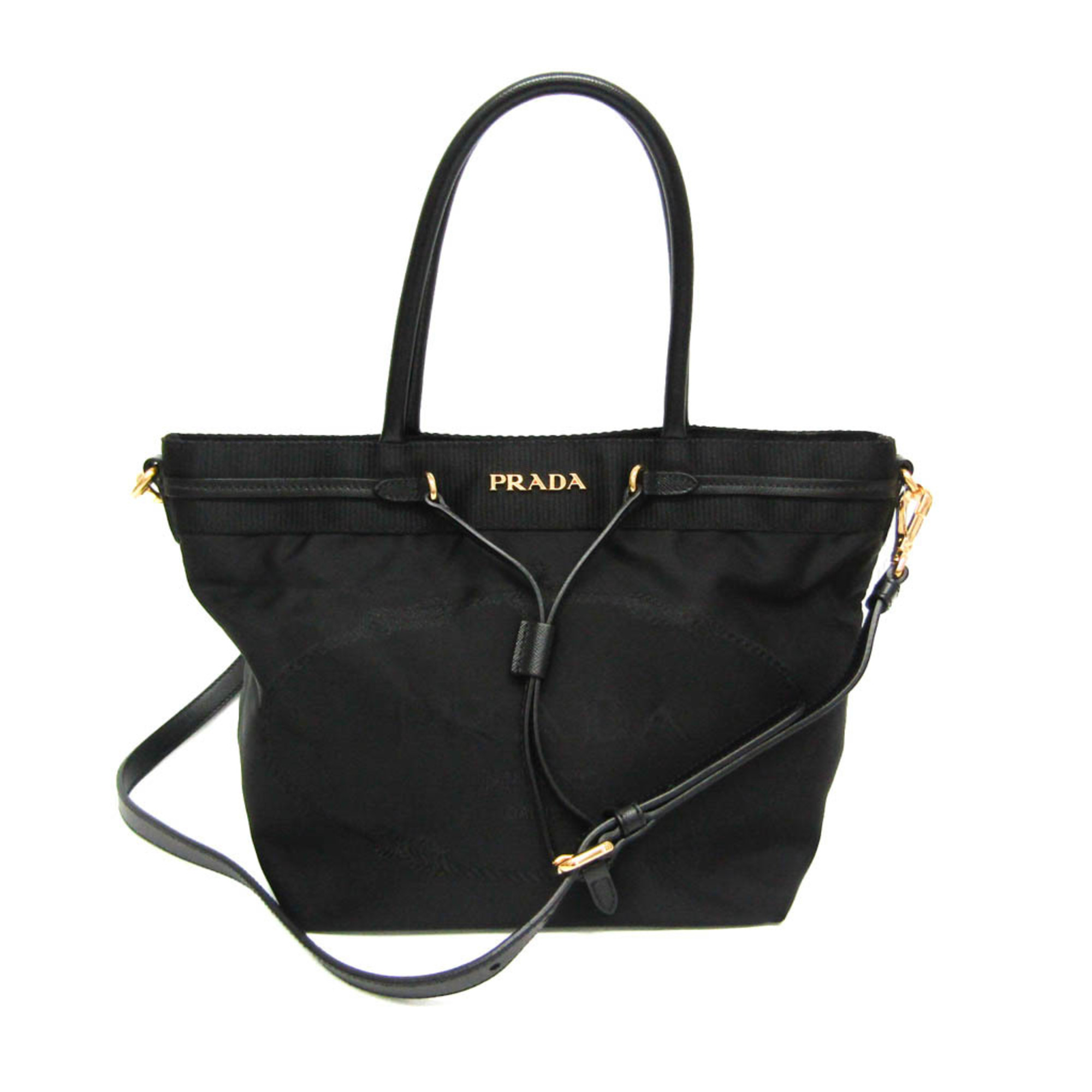 美品！PRADAプラダ レザー ナイロン ハンドバッグ トートバッグ 本革 楽天市場】プラダ PRADA トートバッグ ブラックxマルチカラー