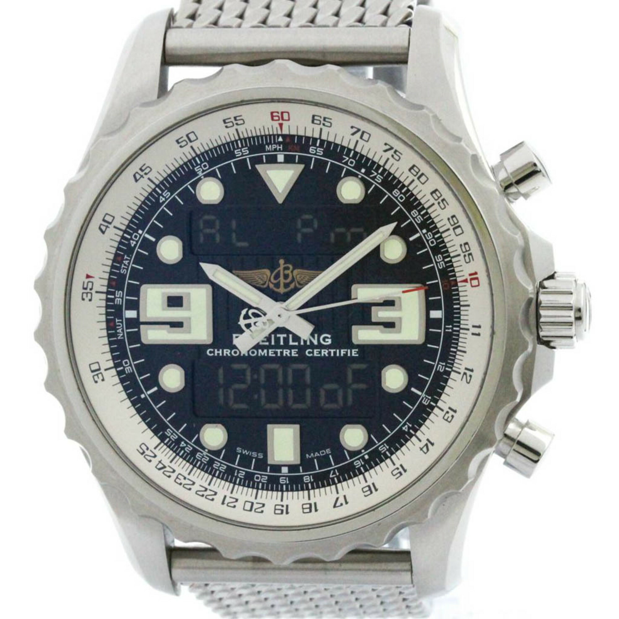 良品　ブライトリング A68062 プロフェッショナル B-1 クォーツ メンズ ブライトリング BREITLING A68062 プロフェッショナル B-1