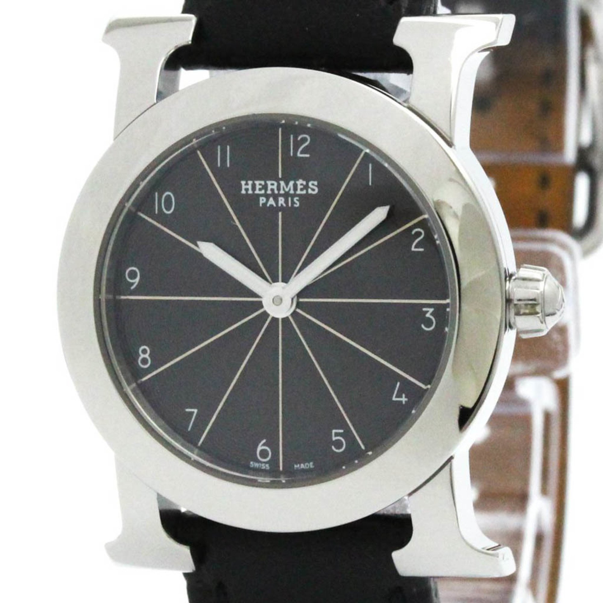 楽天市場】【HERMES】エルメス Hウォッチ ロンド デイト HR1.710