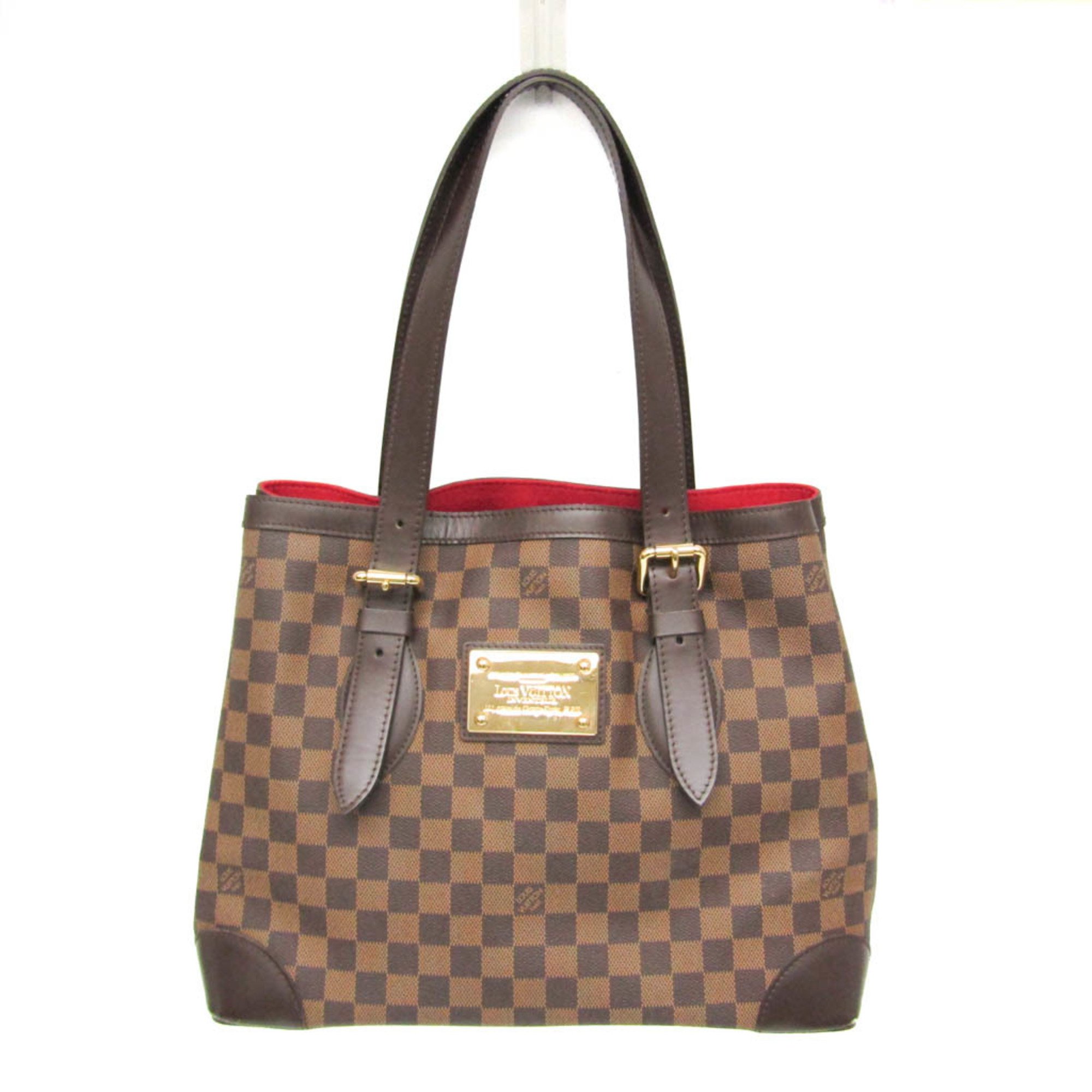 ルイ・ヴィトン(Louis Vuitton) ダミエ ハムプステッドMM N51204 レディース ショルダーバッグ エベヌ【中古】