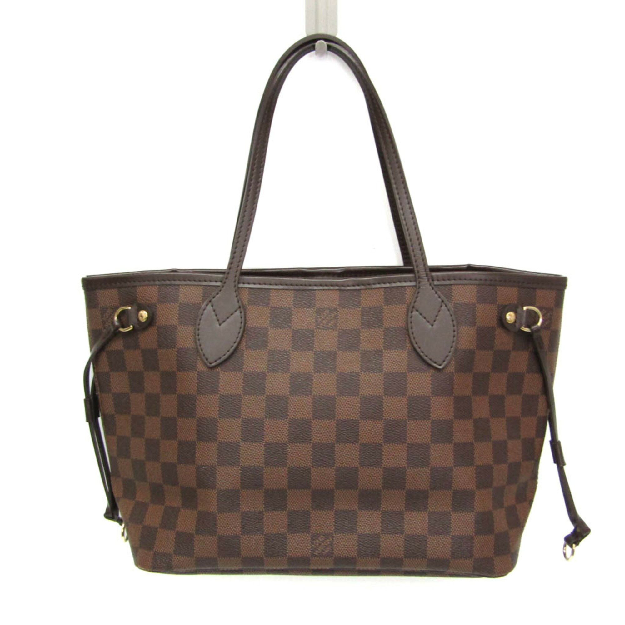 ルイ・ヴィトン(Louis Vuitton) ダミエ ネヴァーフルPM N51109 レディース トートバッグ エベヌ【中古】