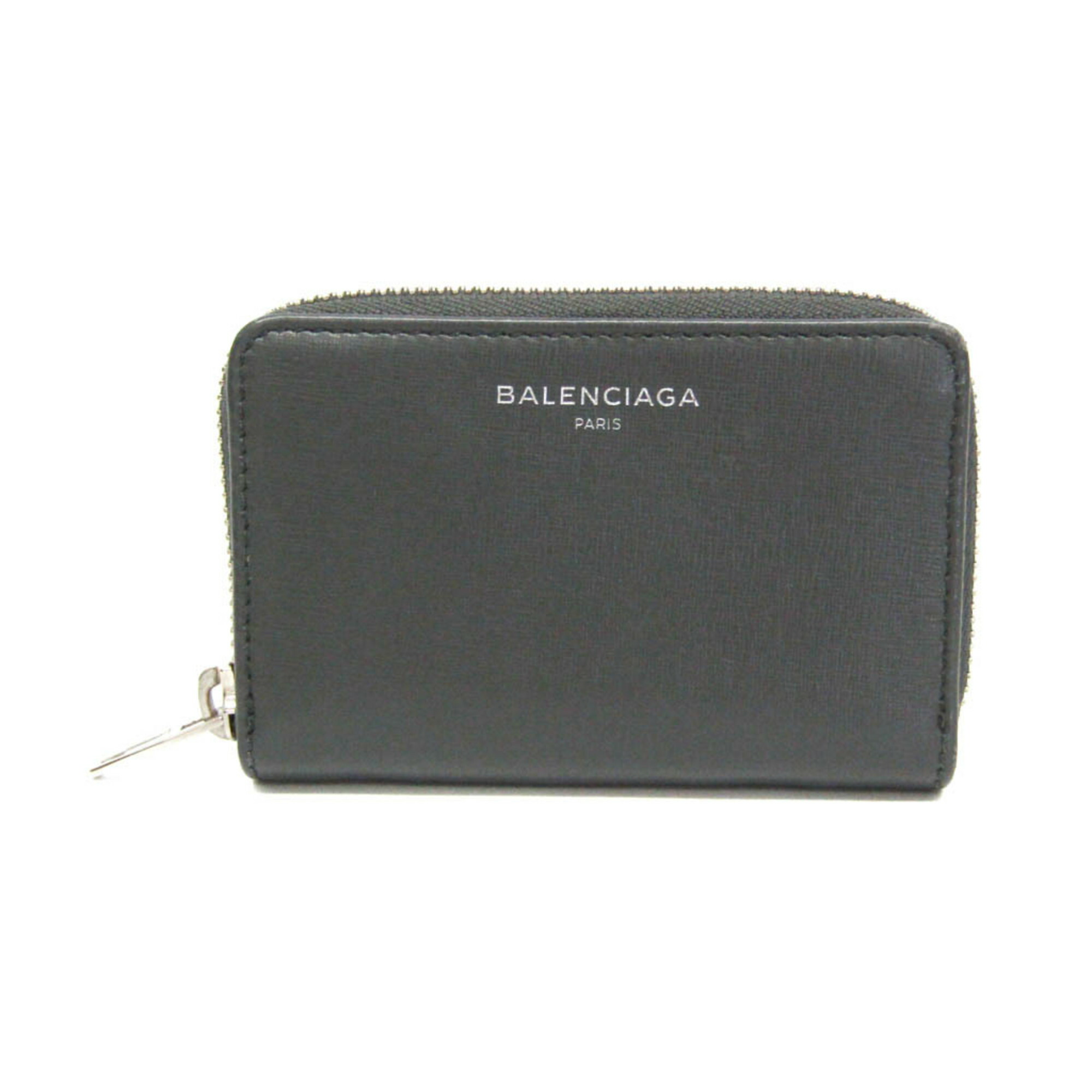 【美品】BALENCIAGA　コインパース　黒　付属品 BALENCIAGA バレンシアガ フラグメントケース コインケース