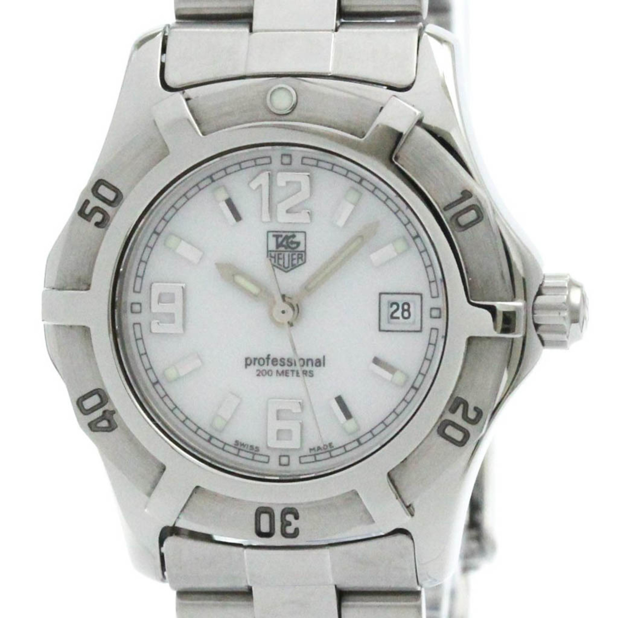 タグホイヤー　TAG HEUER professional200 美品 タグホイヤー 2000 ダイバー 973.006 ブラックダイアル 1980年代