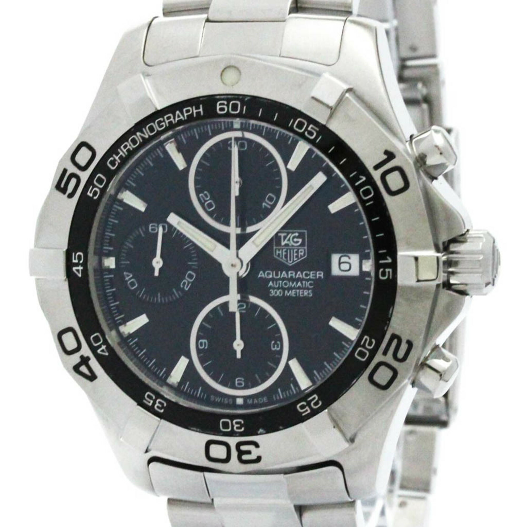 国内正規品 極美品 タグホイヤー アクアレーサー CAF2010.BA0815 TAG HEUER タグホイヤー CAF2010.BA0815 アクアレーサー クロノ