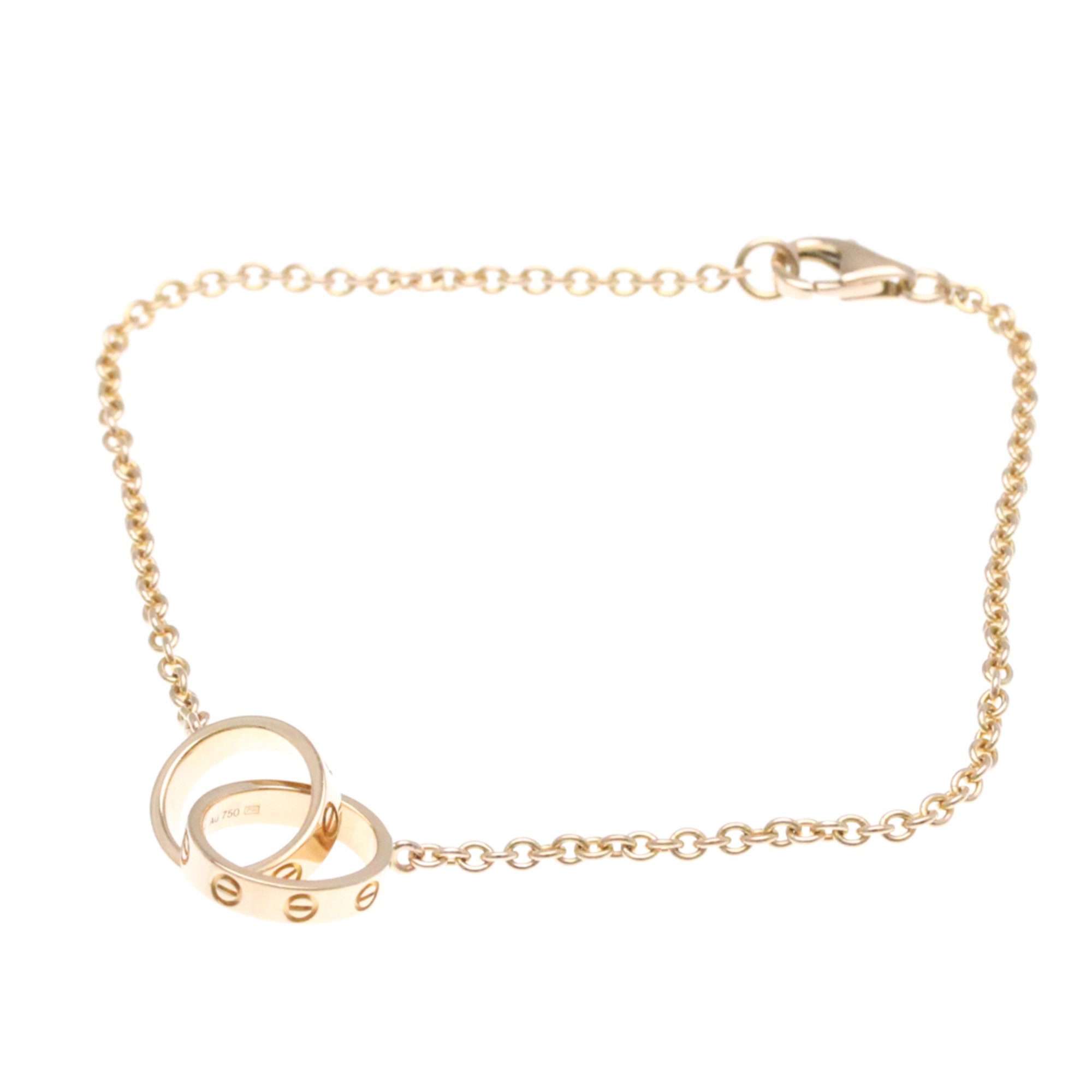 カルティエ ベビーラブ Au750 ブレスレット 20号 Cartier - カルティエ CARTIER ベビーラブ ブレスレット