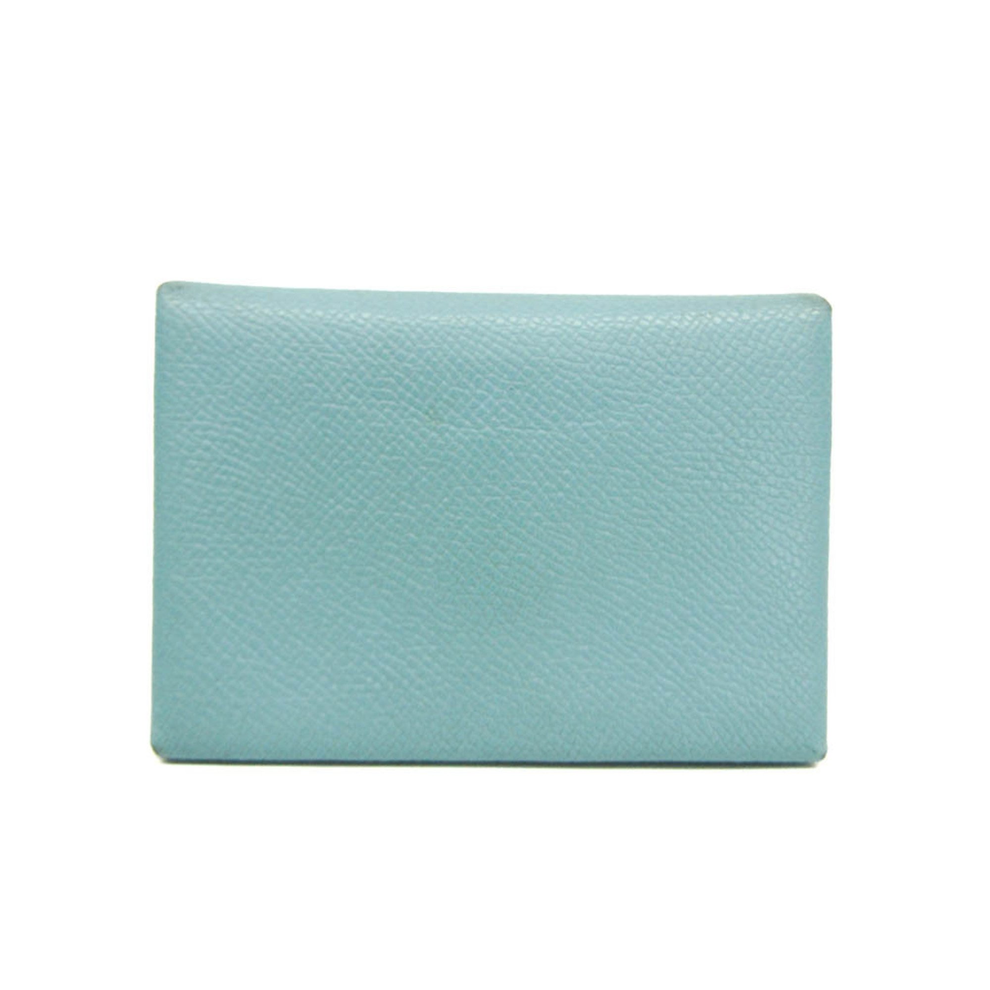エルメス(Hermes) カルヴィ デュオ エプソン カードケース ライトブルー【中古】 27,027円