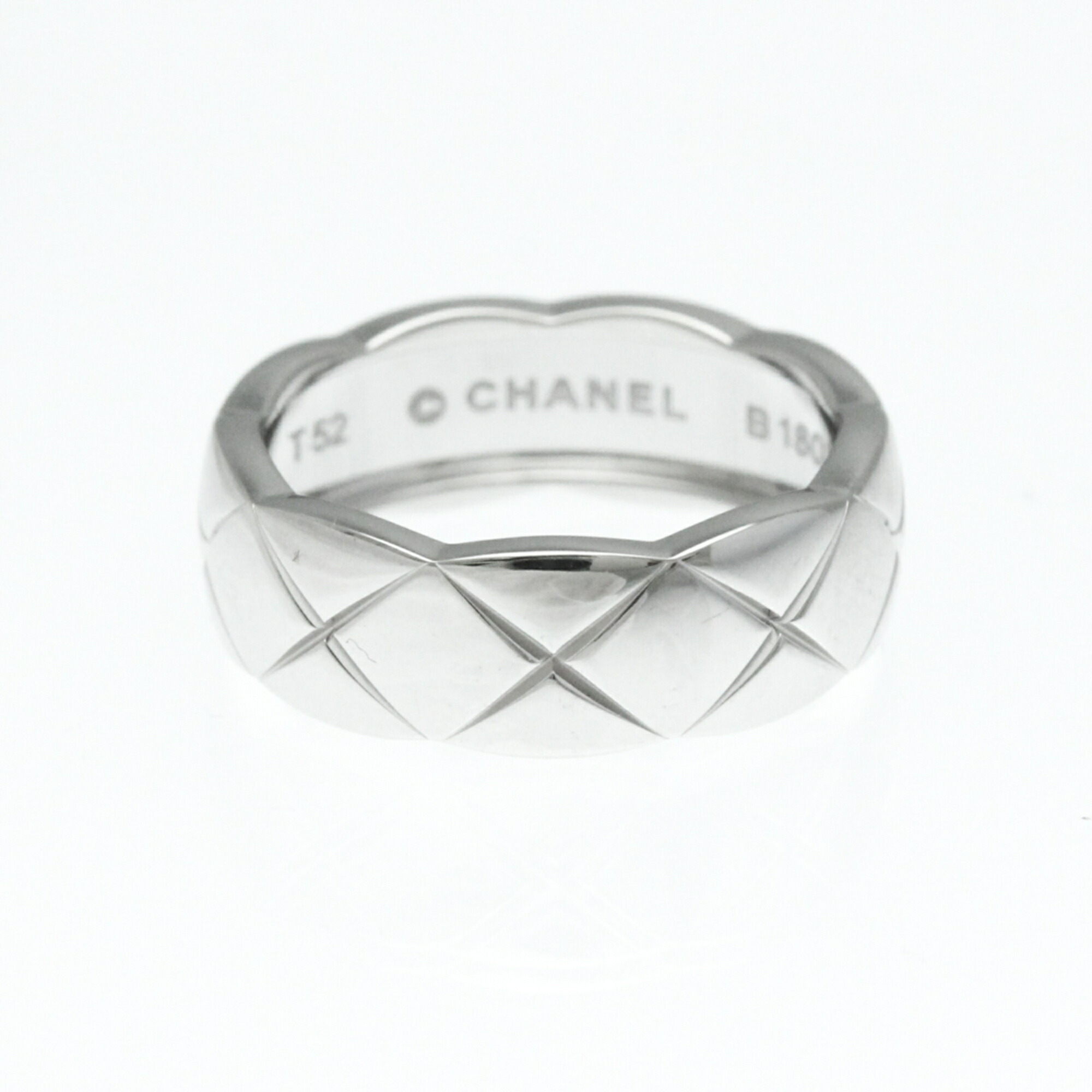 CHANEL マトラッセリング J3821 #48 V J27360 付属品あり CHANEL マトラッセリング J3821 #48 V J27360 付属品あり