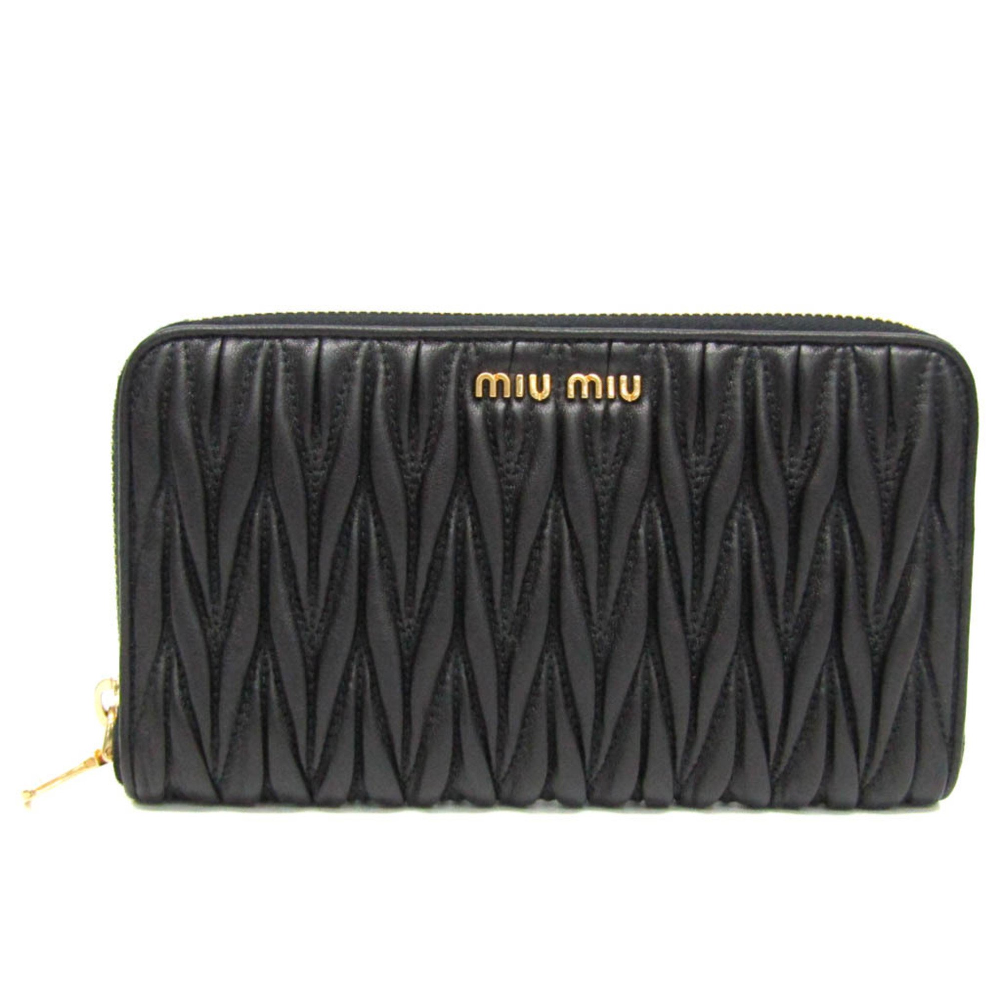 楽天市場】ミュウミュウ MIU MIU 財布 クロコ型押し ブラック