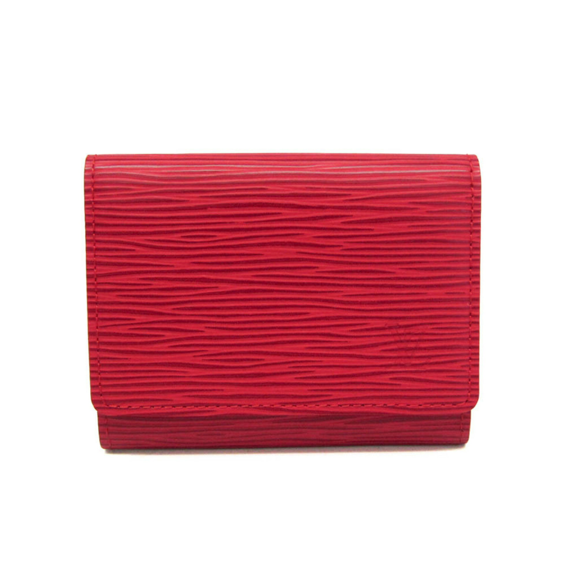 ルイヴィトン エピ アンヴェロップカルトドゥヴィジット 名刺入れ LOUIS VUITTON - LOUIS VUITTON ルイヴィトン アンヴェロップ