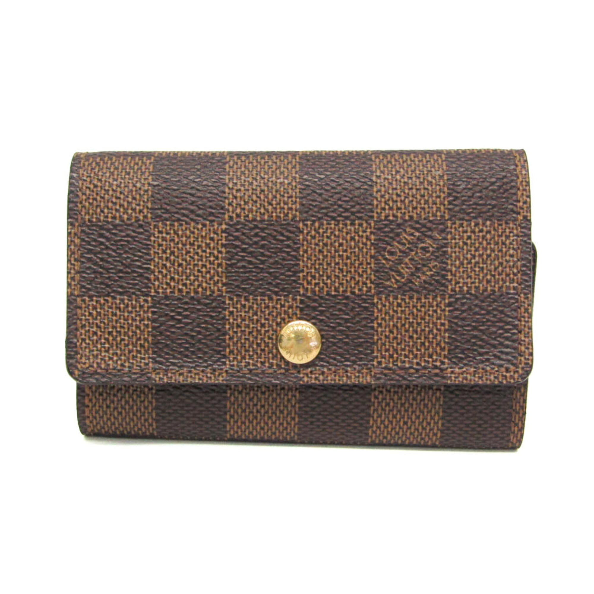 ルイ・ヴィトン(Louis Vuitton) ダミエ ミュルティクレ6 N62630 メンズ,レディース ダミエキャンバス キーケース エベヌ【中古】