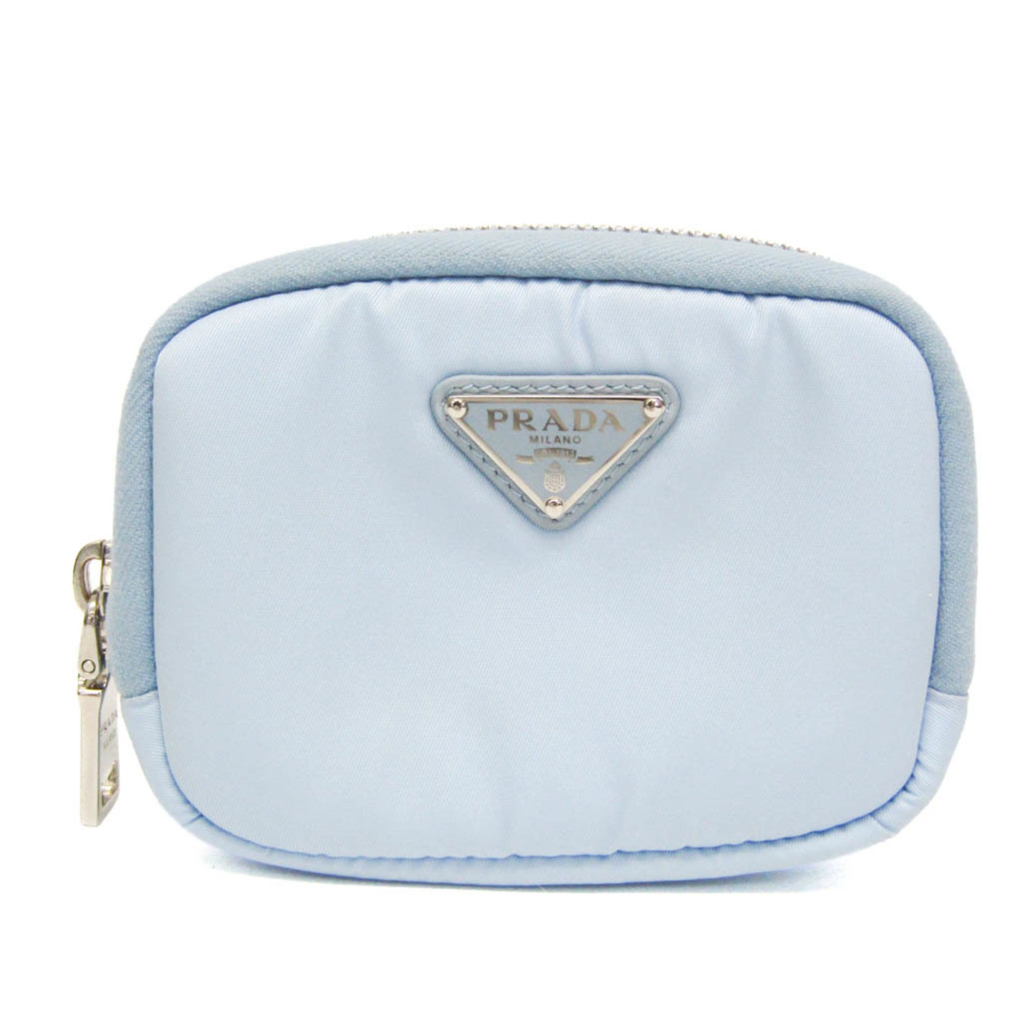 楽天市場】プラダ PRADA ポーチ ナイロン ライトブルー レディース  