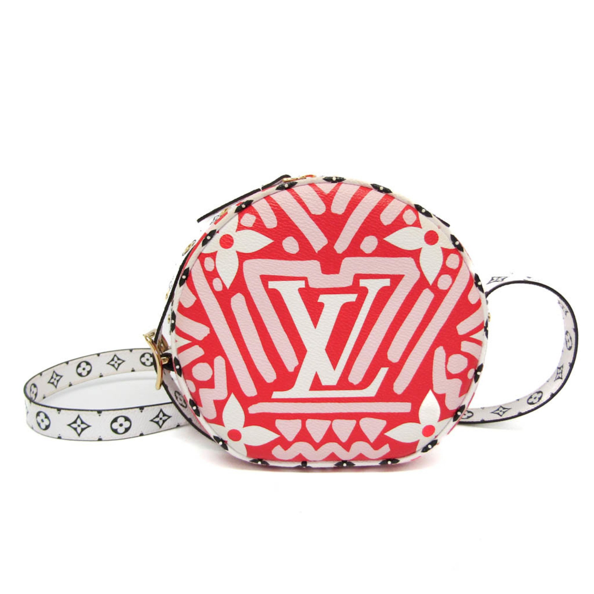 ルイ・ヴィトン(Louis Vuitton) ボワット・シャポー スープル M45364 レディース ショルダーバッグ ブロン,ルージュ【中古】
