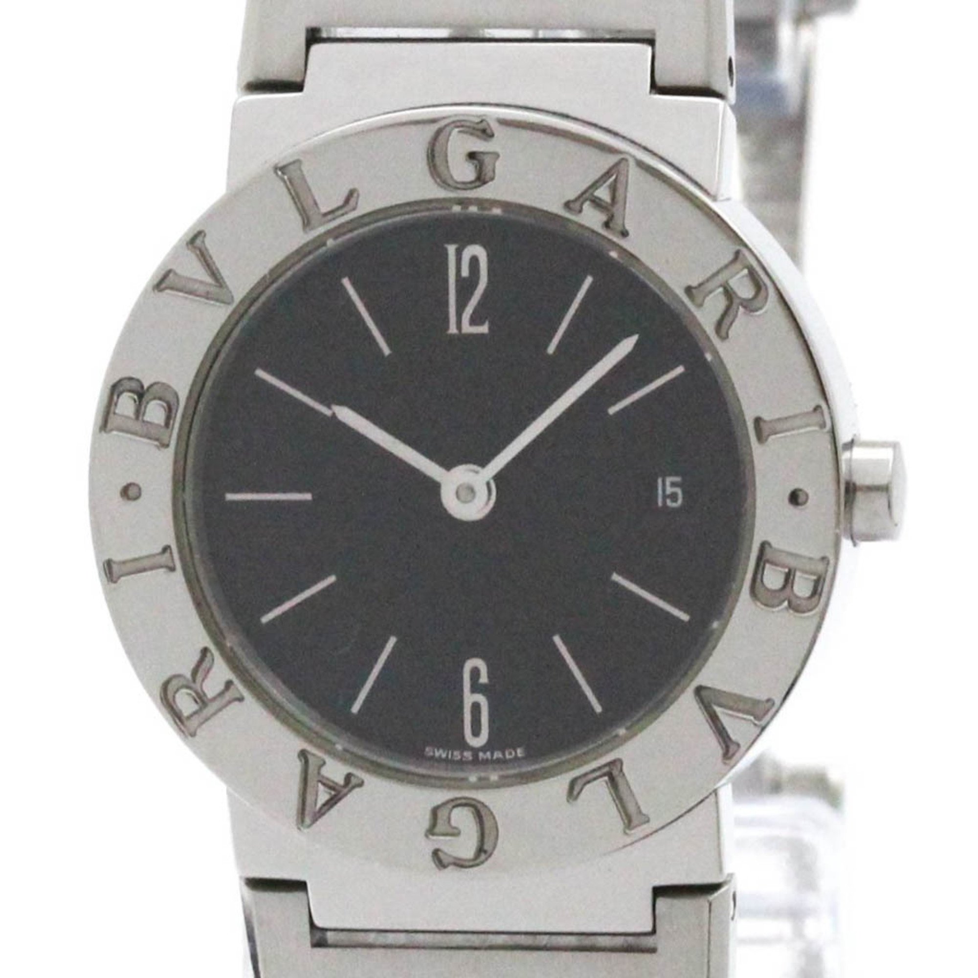 ブルガリ (BVLGARI) ブルガリブルガリ ステンレススチール クォーツ レディース 時計 BB26SSD (外装仕上げ済み)【中古】 37,050円
