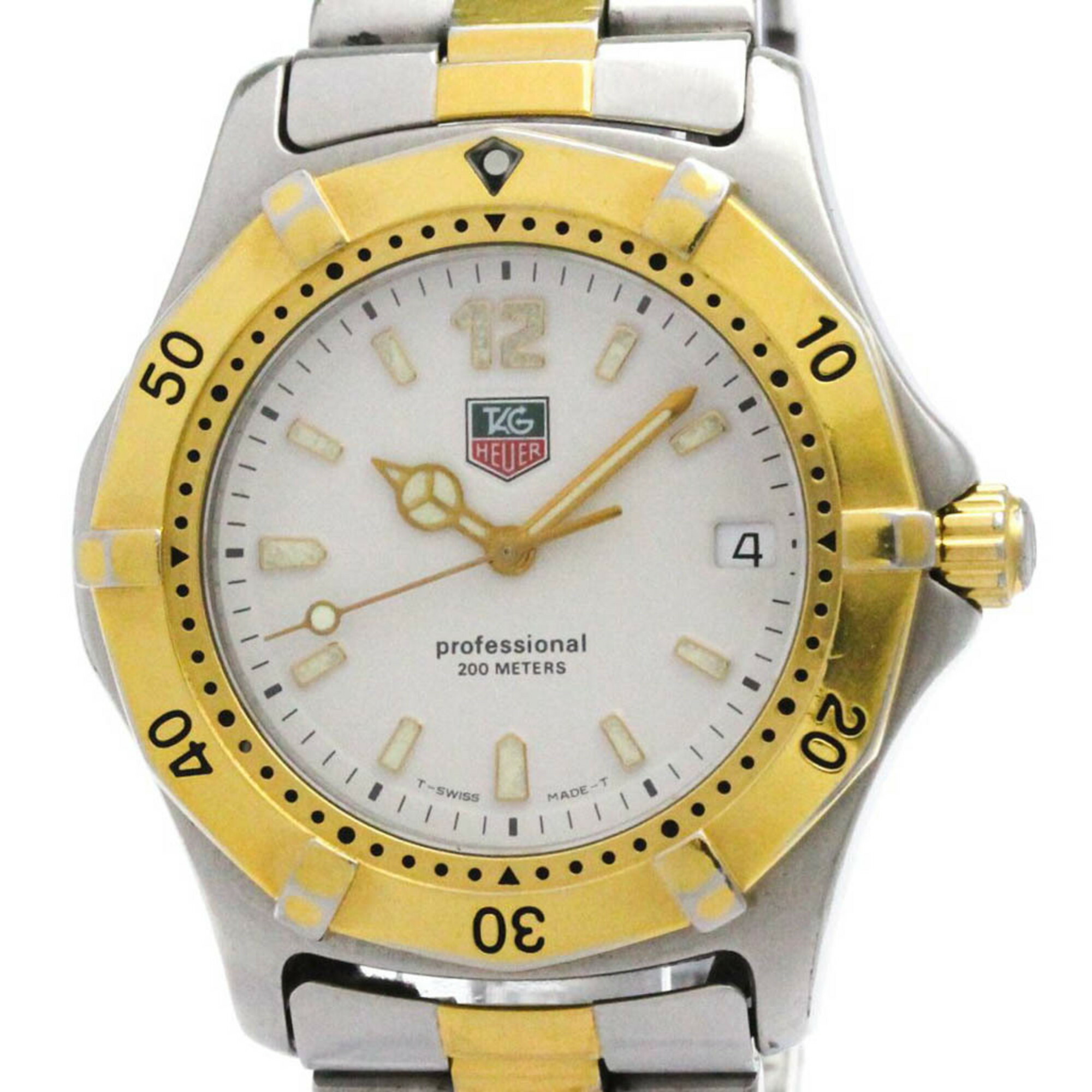 【ジャンク】TAG HEUER　タグホイヤー プロフェッショナル 974.013 楽天市場】タグホイヤー TAG HEUER プロフェッショナル 974.013R