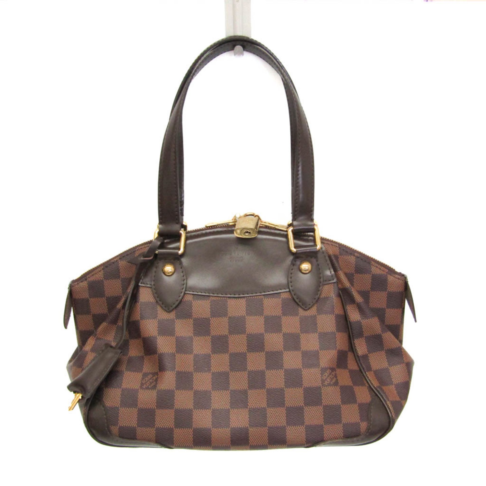 ルイ・ヴィトン(Louis Vuitton) ダミエ ヴェローナPM N41117 レディース ショルダーバッグ エベヌ【中古】