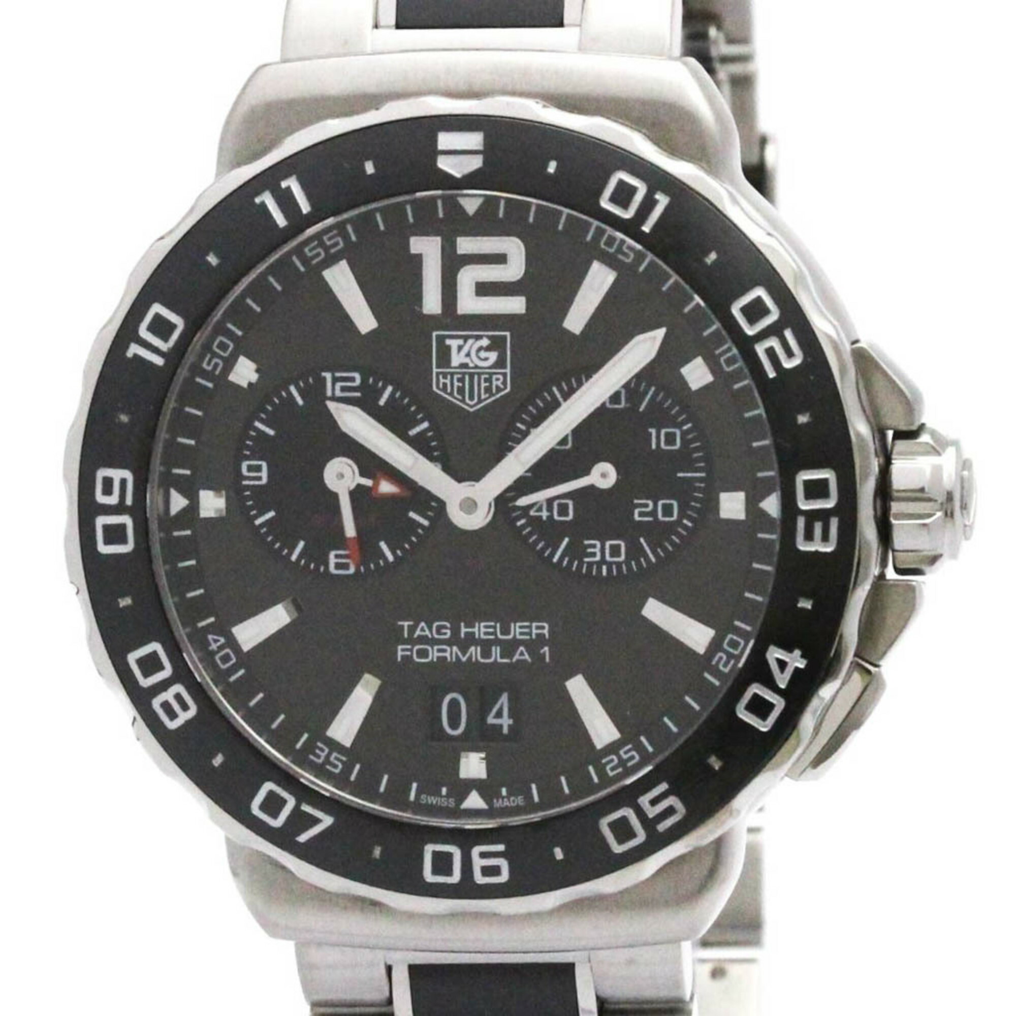 タグホイヤー フォーミュラ１ グランドデイト クォーツ WAU111D WAU111D.FT6024 TAG Heuer F1 Grande Date Mens Quartz Watch.