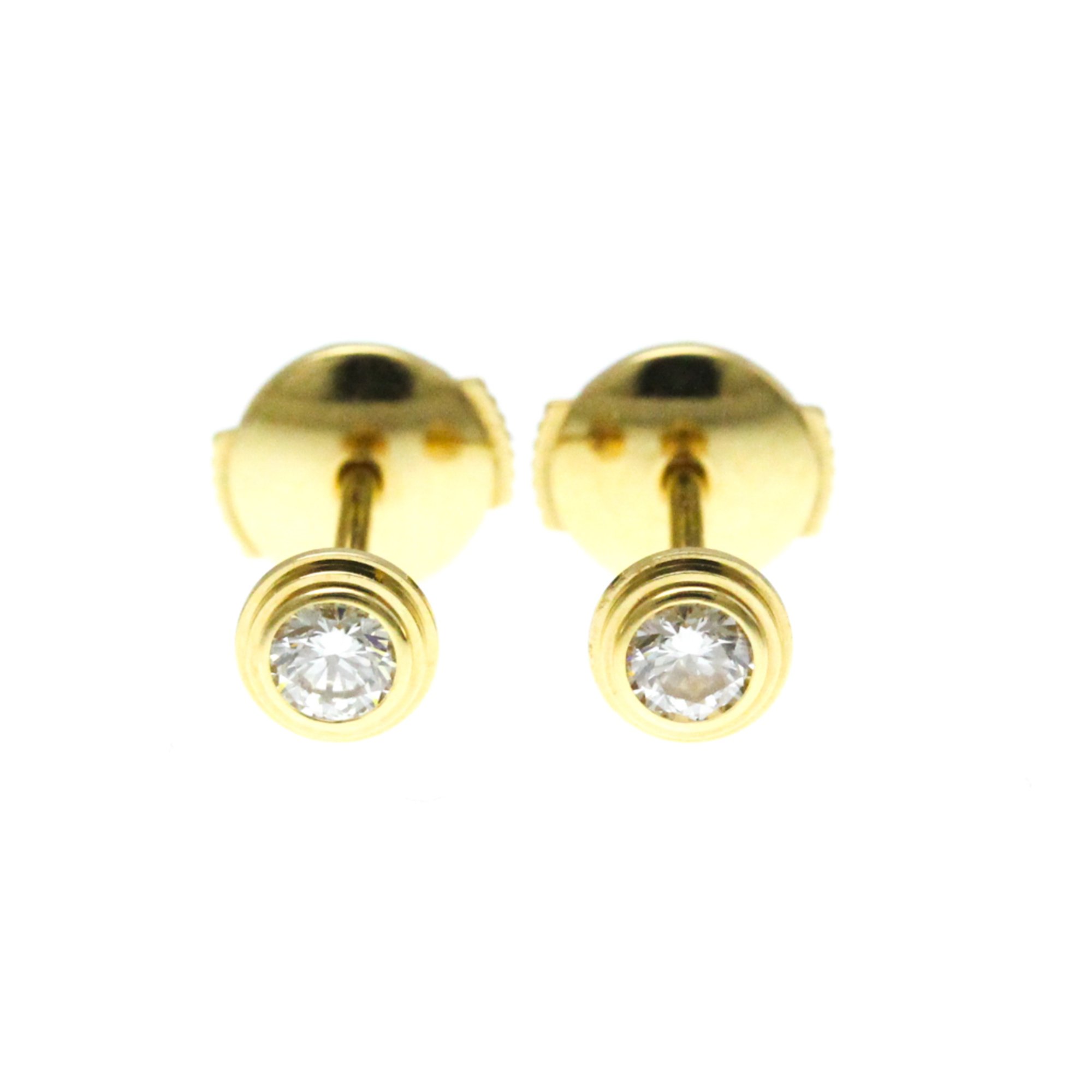 極美品 Cartierトリコロールダイヤモンドイヤリング Cartierトリコロールダイヤモンドイヤリング [極美品]